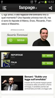 Fanpage android App screenshot 0